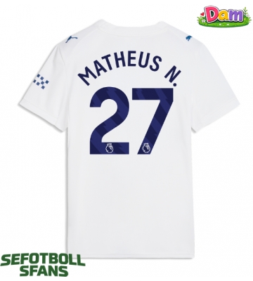 Manchester City Matheus Nunes #27 Tredje Tröja Kvinnor 2026-27 Kortärmad